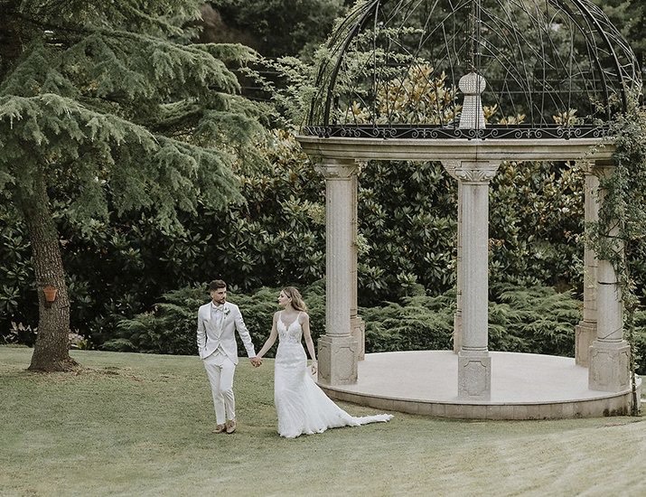 Casal nos jardins